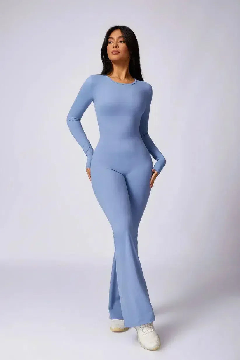 Zorina – Ronde hals – Naadloos sportjumpsuit