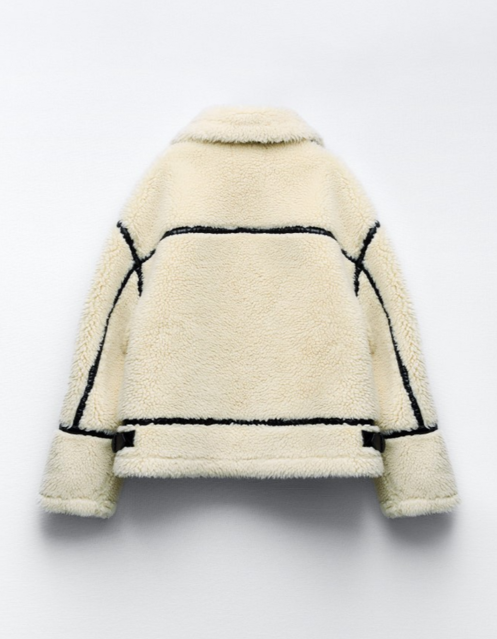 Alvarine – Contrast trim – Shearling jacket