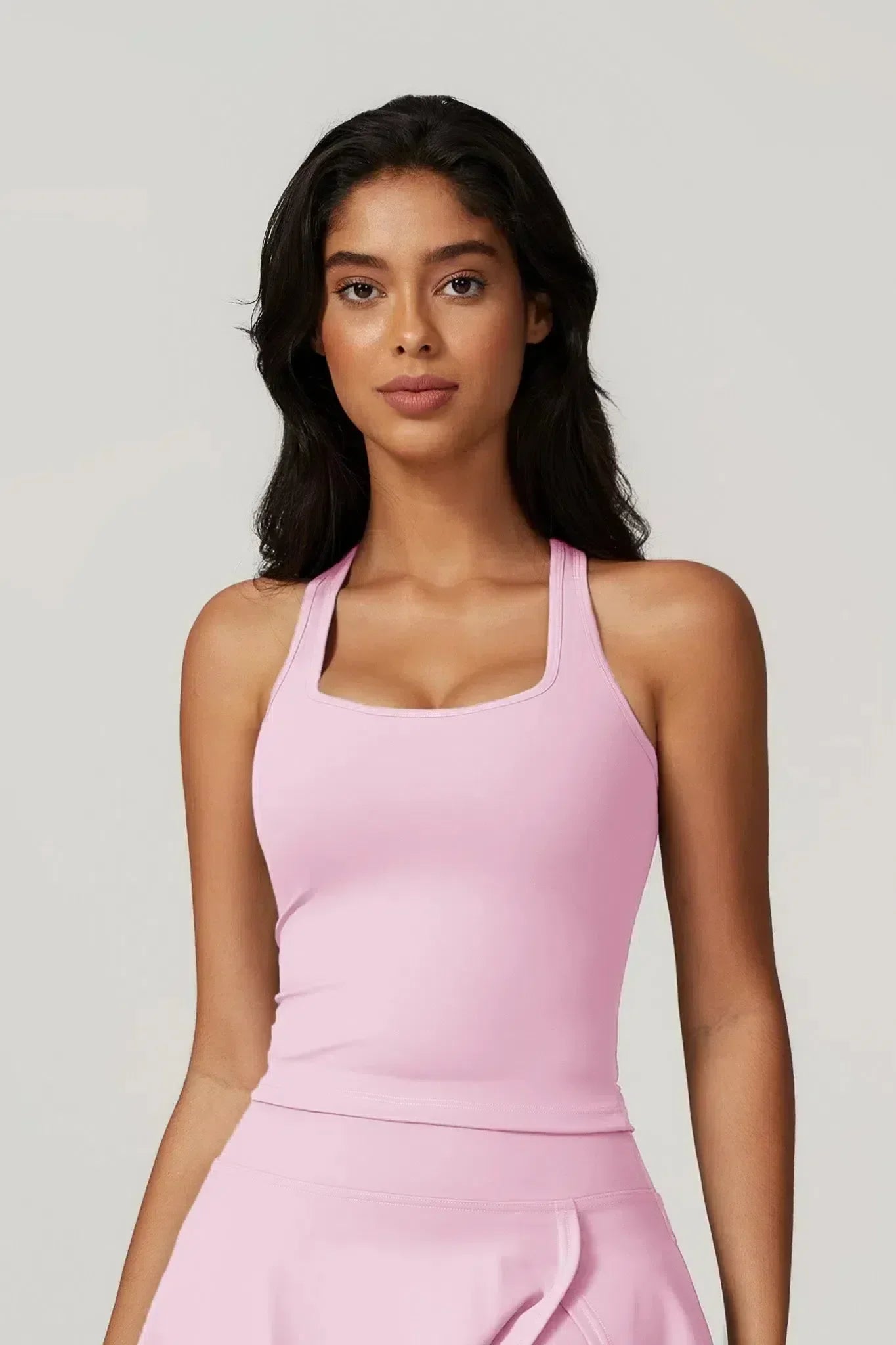Annika – Square neckline – Sleeveless top