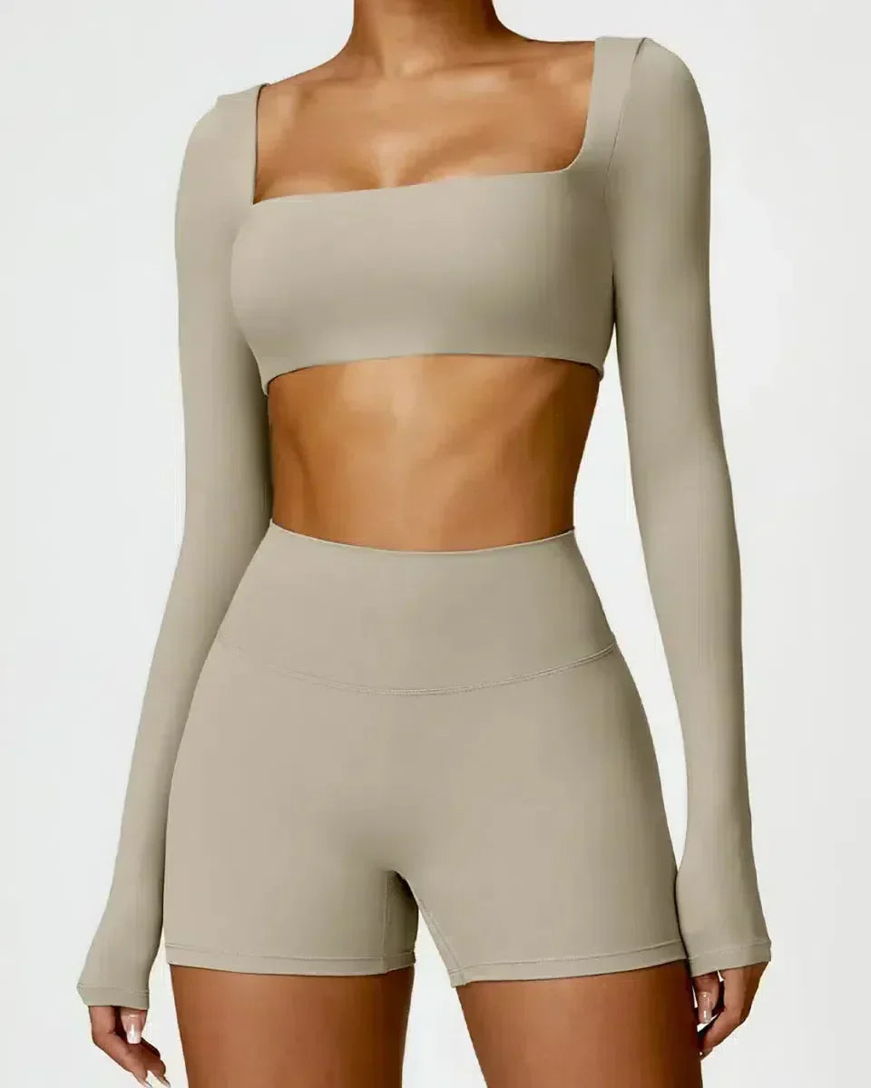 Brunella – Pastel hues – Quick-dry workout set
