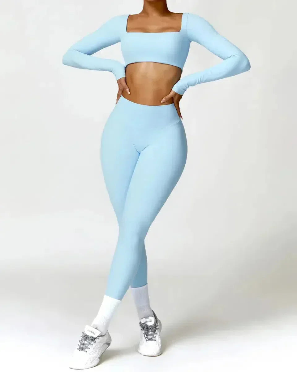 Brunella – Pastel hues – Quick-dry workout set