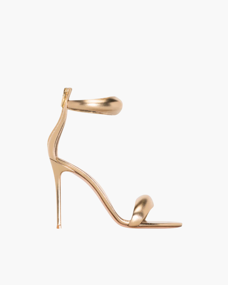 Clémence – Stiletto design – Puffy ankle strap heels