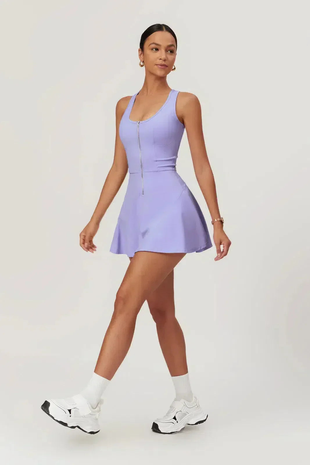 Delphine – Built-in shorts – Active mini dress