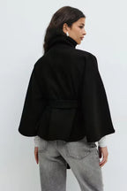 Elize - Cape Coat - Classic Belted Style