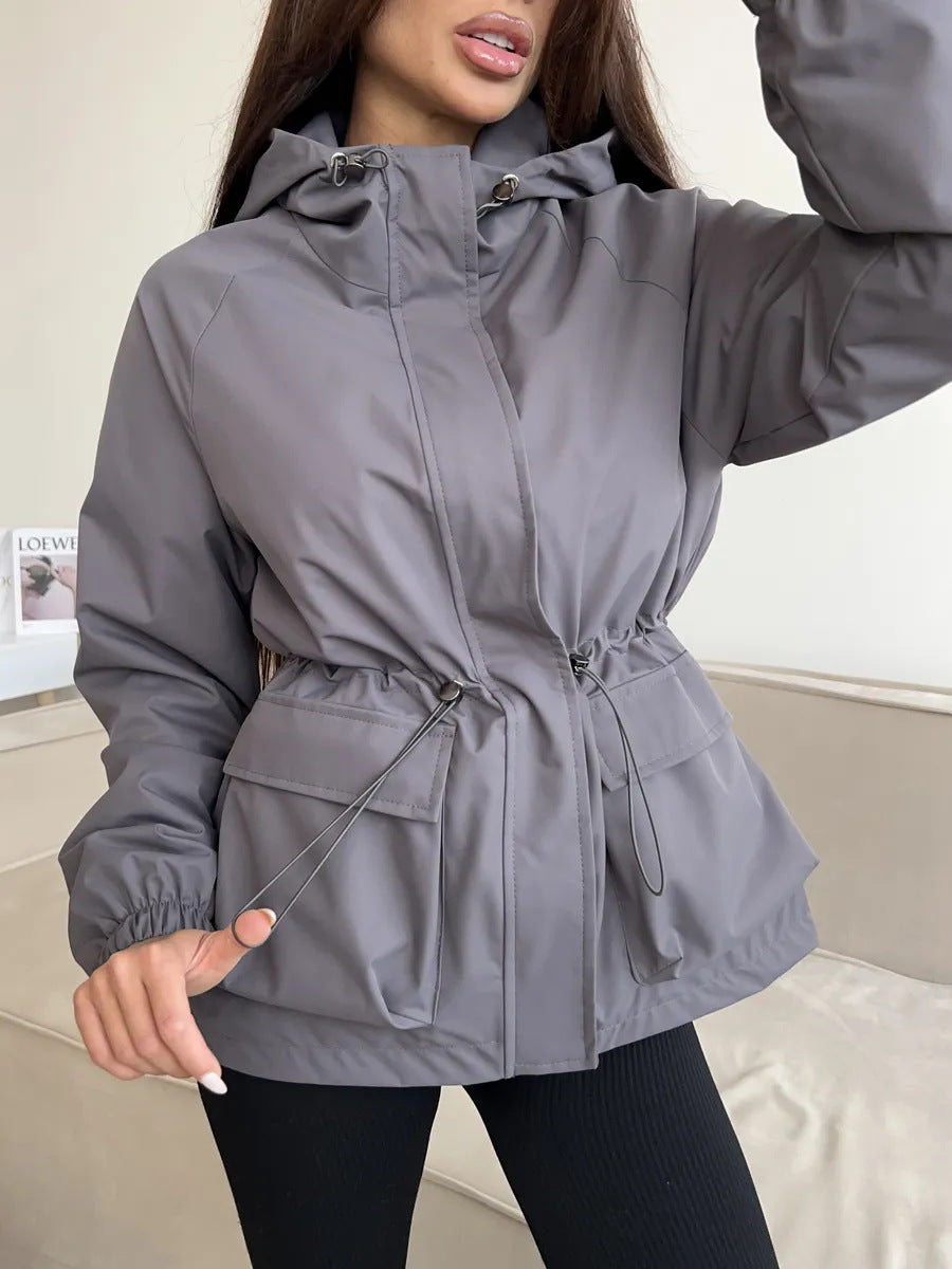 Evangeline – Adjustable fit – Hooded jacket