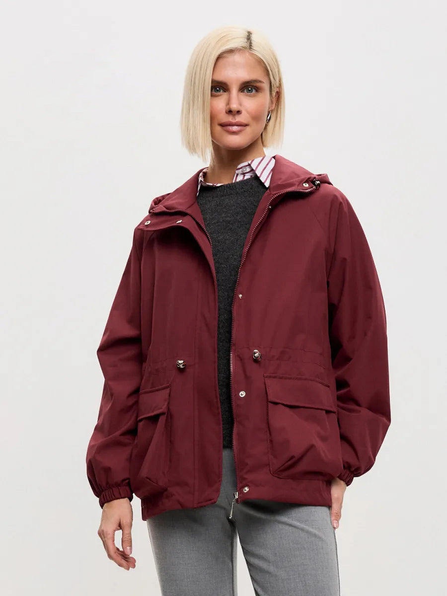 Evangeline – Adjustable fit – Hooded jacket