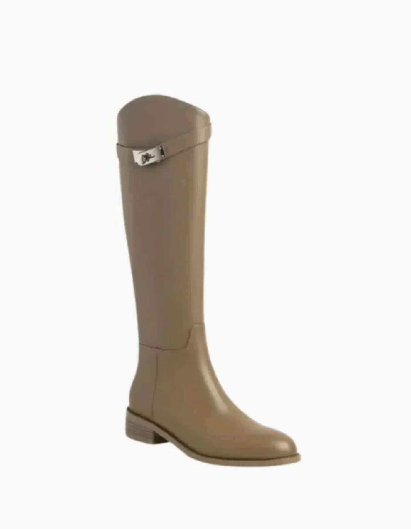 Fabiana – Silver-tone buckle – Vegan leather boots