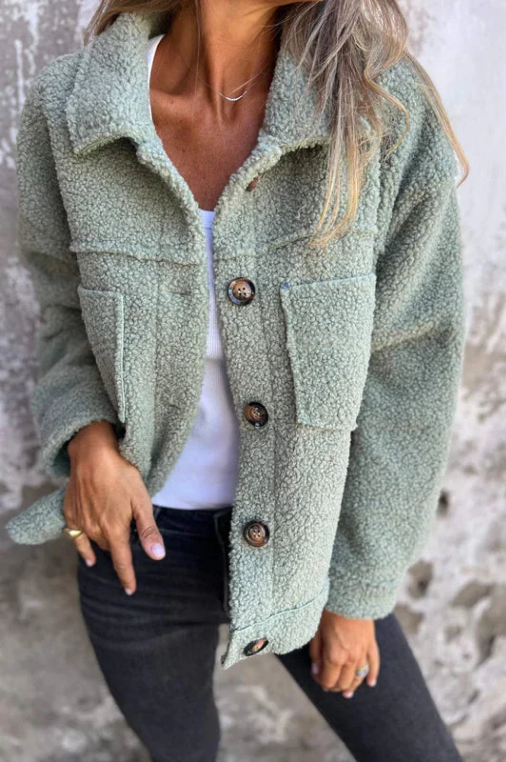 Joanna – Cozy touch – Teddy jacket