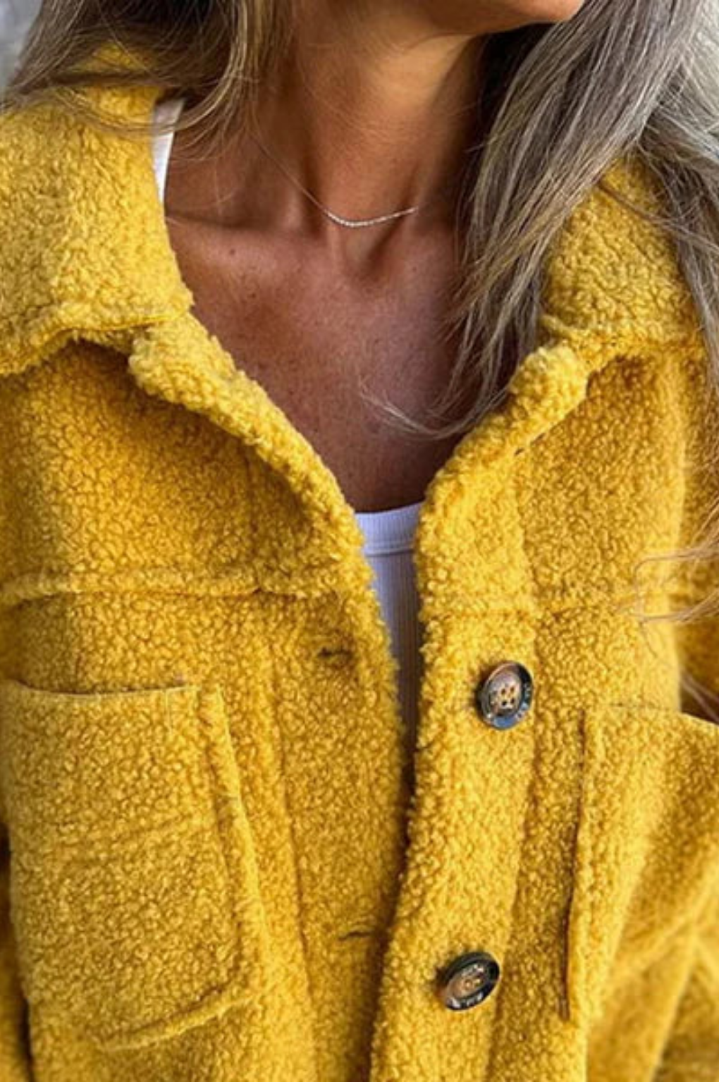 Joanna – Cozy touch – Teddy jacket