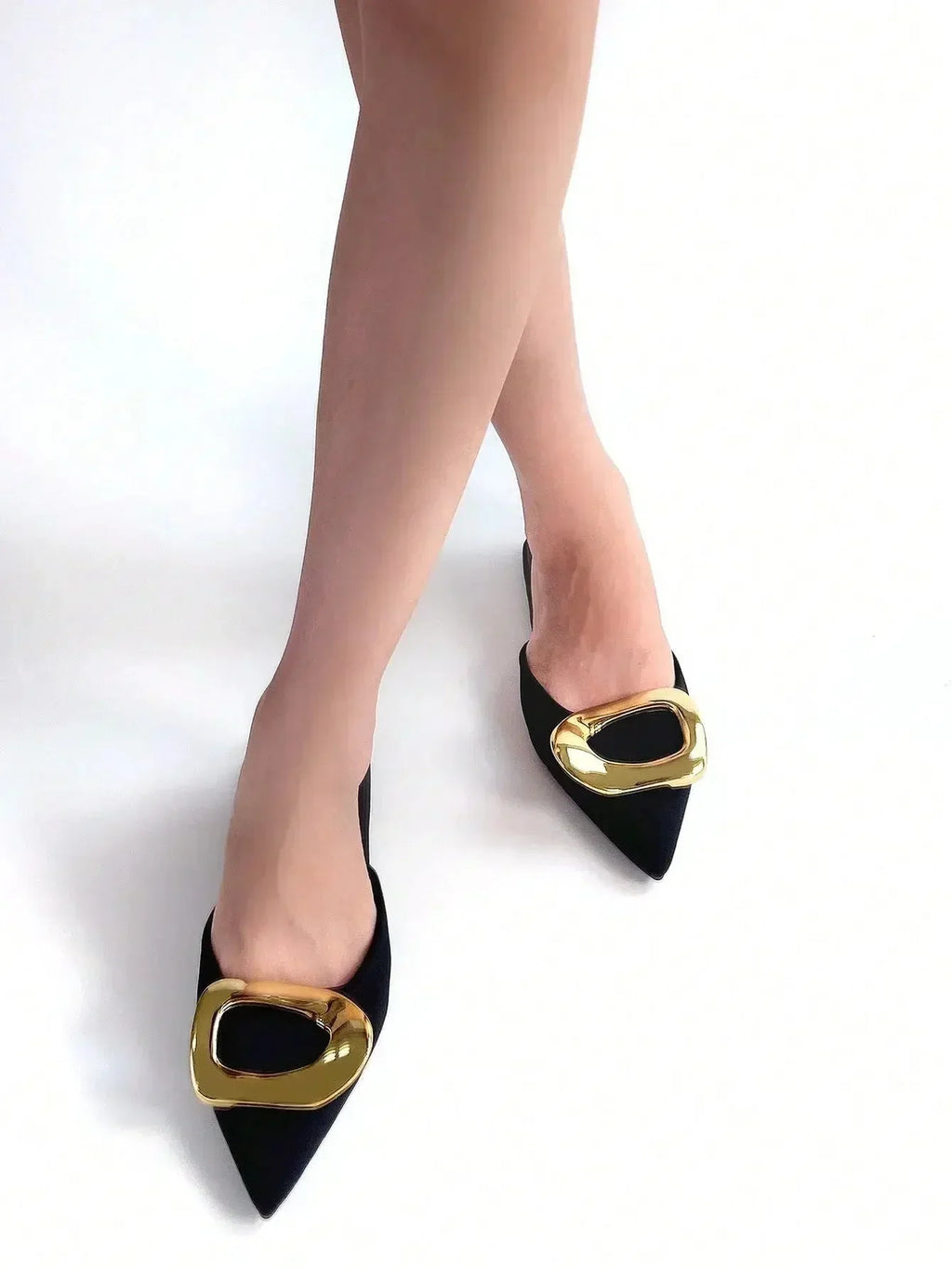 Julisse – Gold buckle – Slides