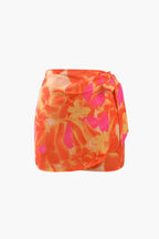 Lazetta – Knot side wrap – Mini skirt