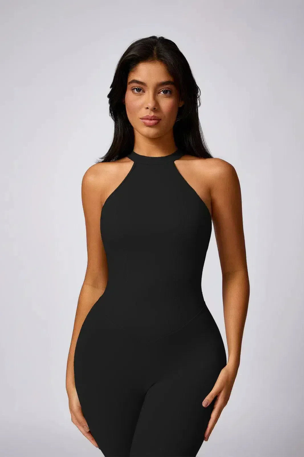 Lolanda – Open rug – Jumpsuit met relaxte pasvorm
