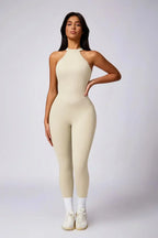 Lolanda – Open rug – Jumpsuit met relaxte pasvorm