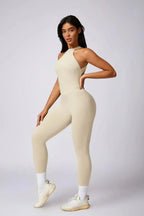 Lolanda – Open rug – Jumpsuit met relaxte pasvorm