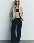Lorivane – Minimal design – Cropped wool jacket