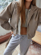 Luciana – Cozy elegance – Hoodie jacket