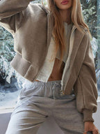 Luciana – Cozy elegance – Hoodie jacket