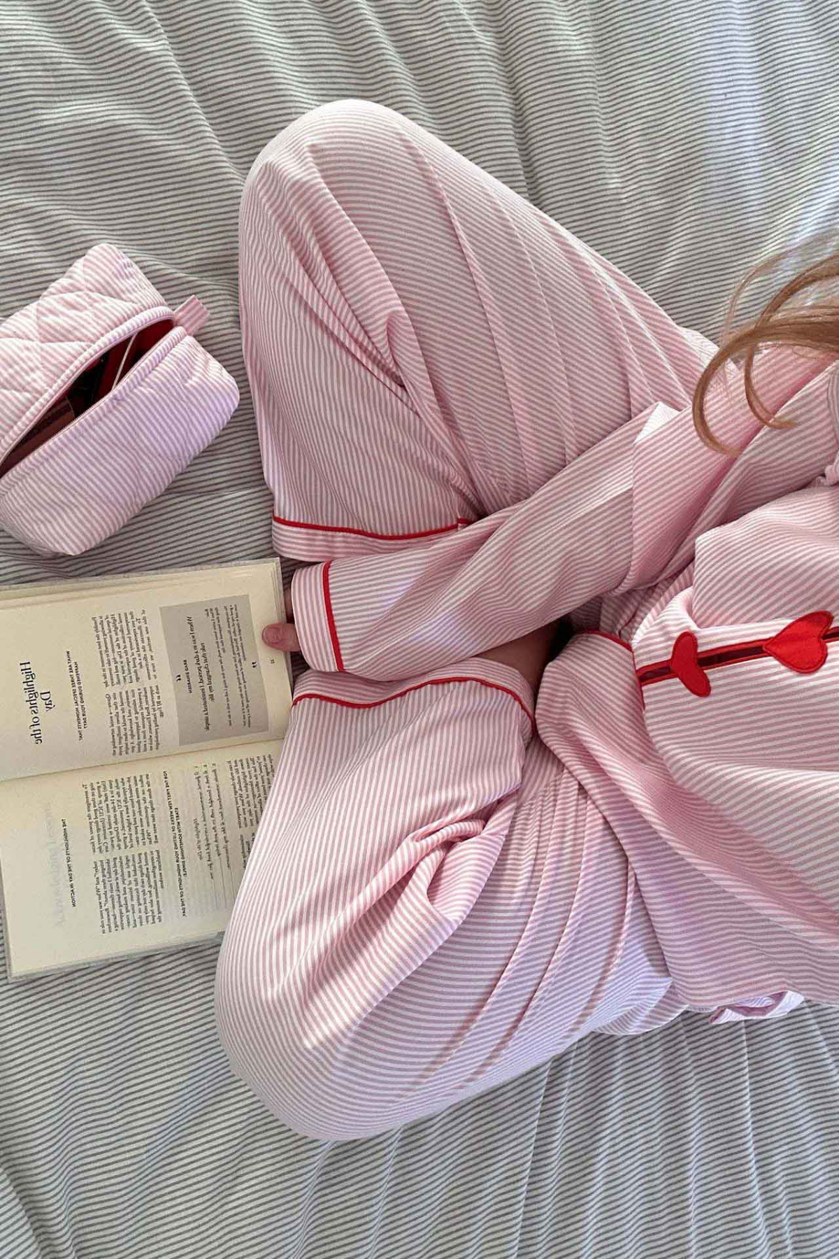 Lucy – Heart buttoned – Pajama set