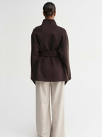Marceline – Draped elegance – Cape coat