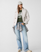 Marcelline – Double-breasted – Cropped pea coat