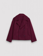 Marcelline – Double-breasted – Cropped pea coat