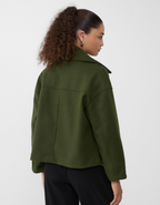 Marcelline – Double-breasted – Cropped pea coat