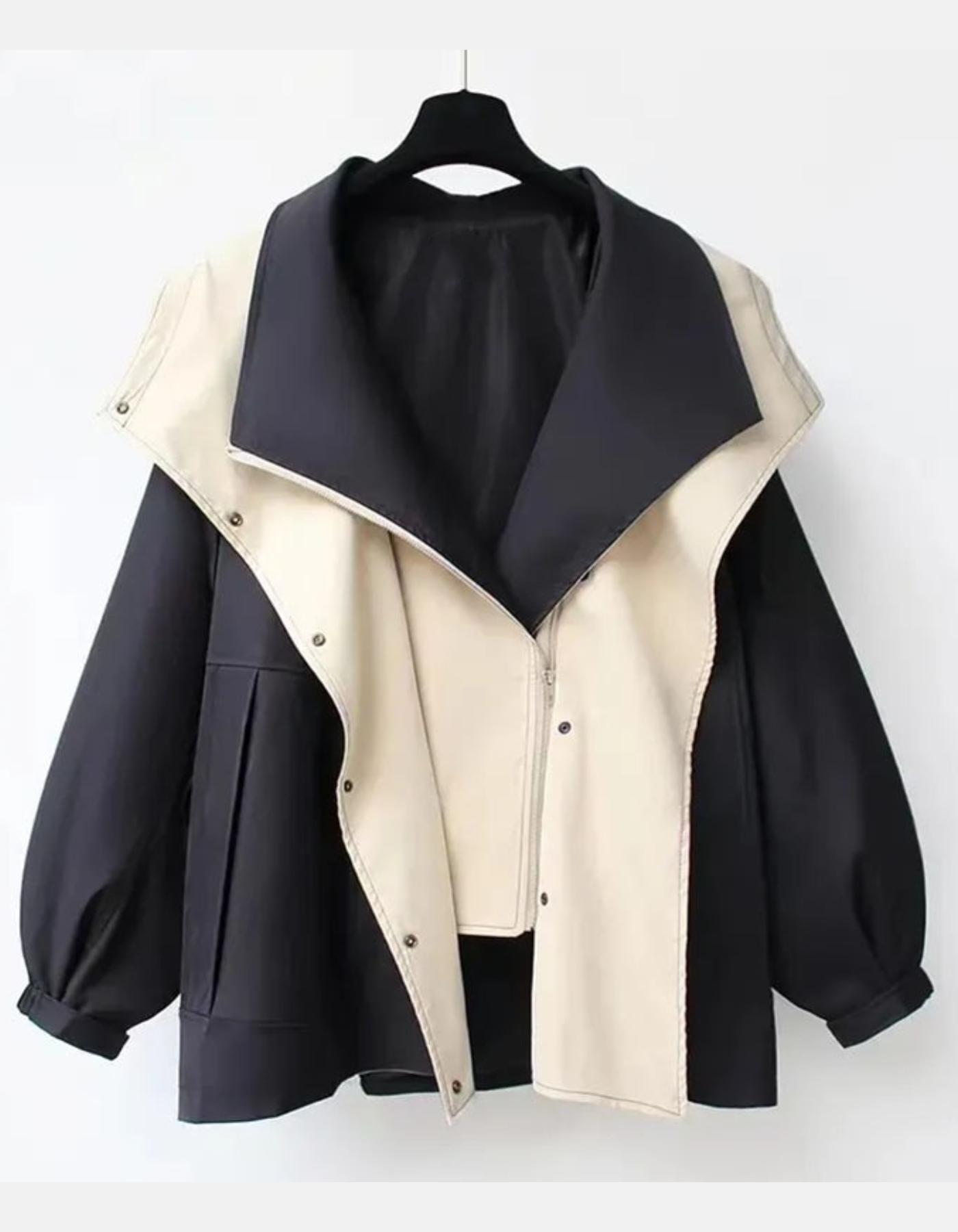 Melissa – Colour block – Oversized jacket