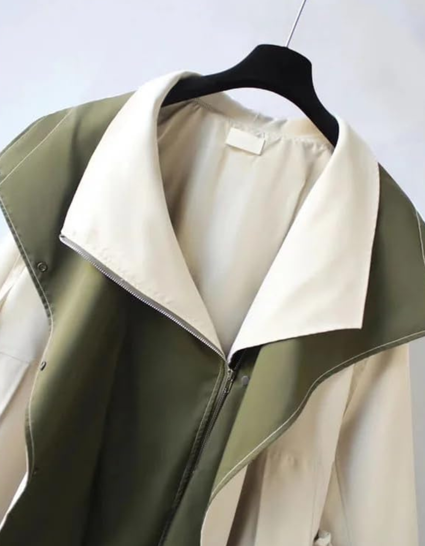 Melissa – Colour block – Oversized jacket