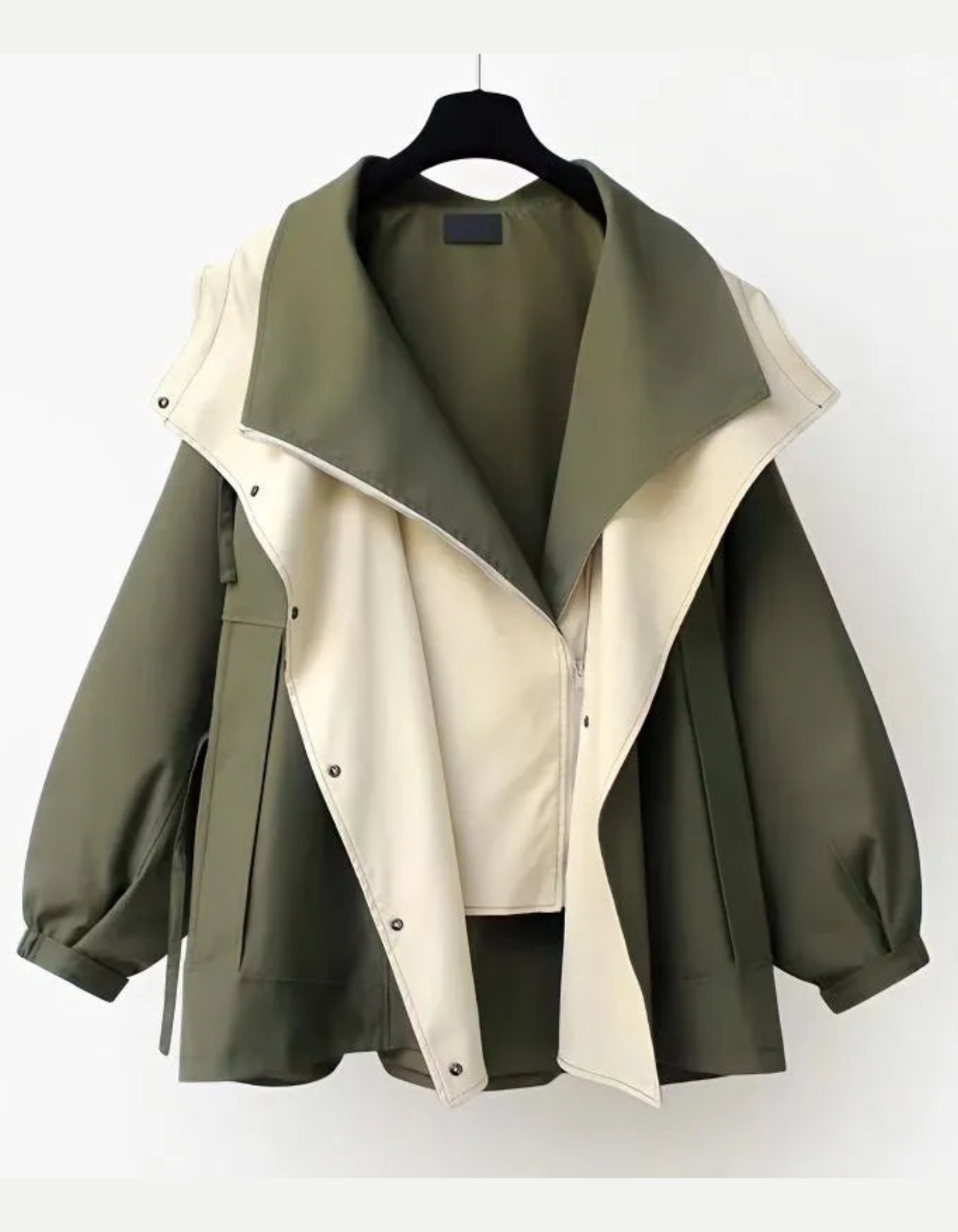 Melissa – Colour block – Oversized jacket