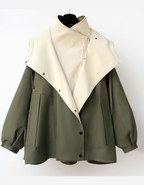 Melissa – Colour block – Oversized jacket