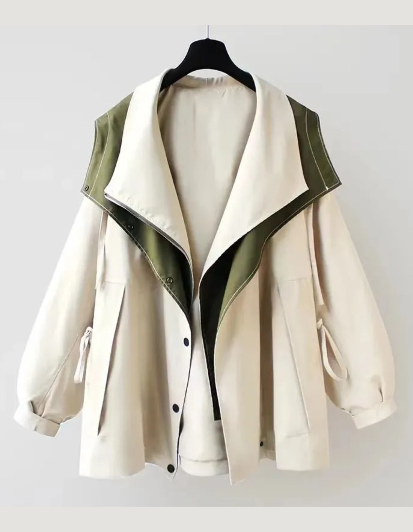 Melissa – Colour block – Oversized jacket