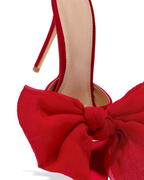 Melodia – Slip-on design – Oversized bow mule heels
