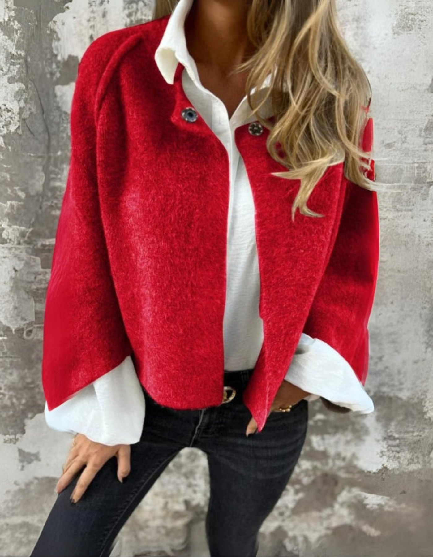 Mirella – Elegant silhouette – Cropped jacket