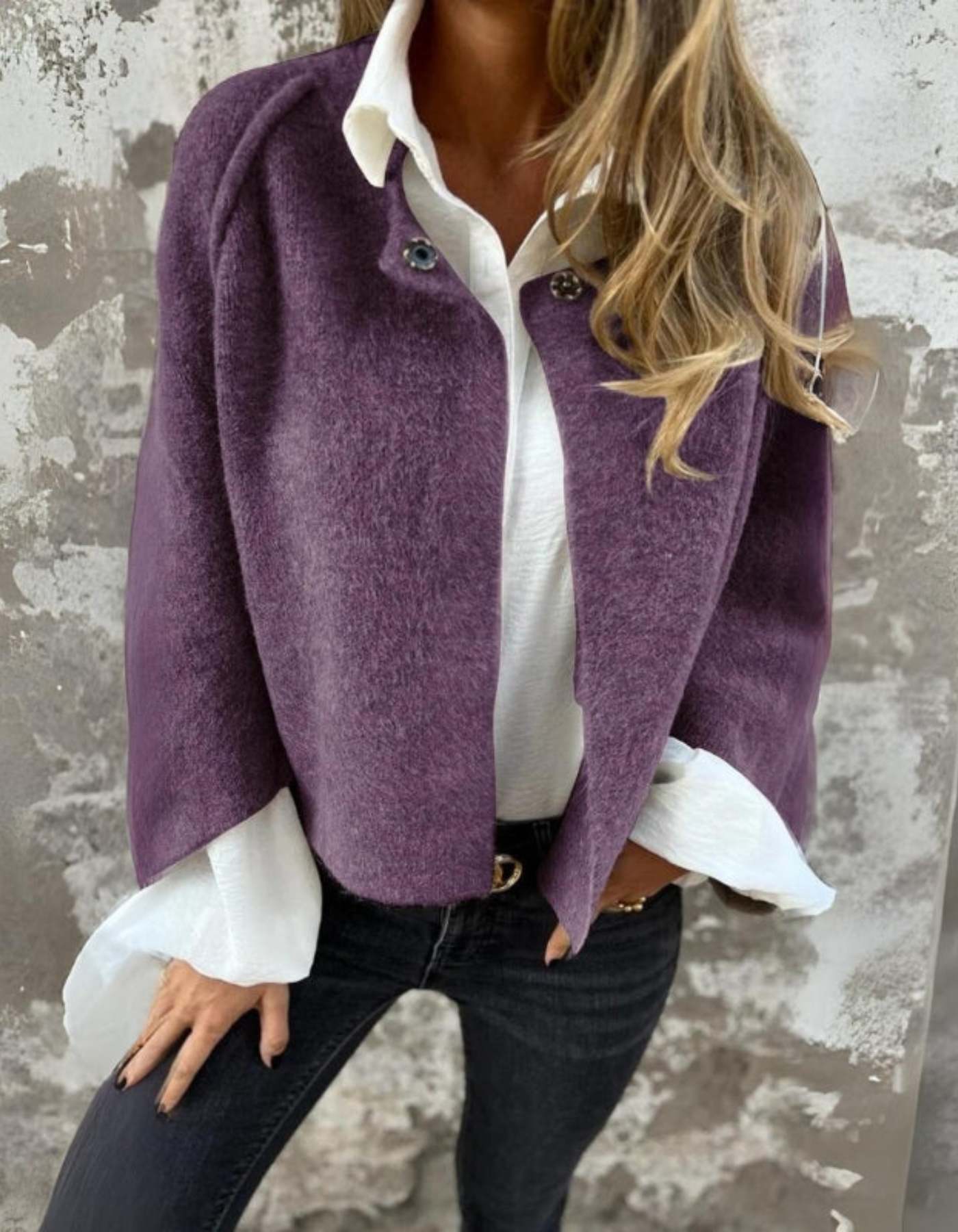 Mirella – Elegant silhouette – Cropped jacket