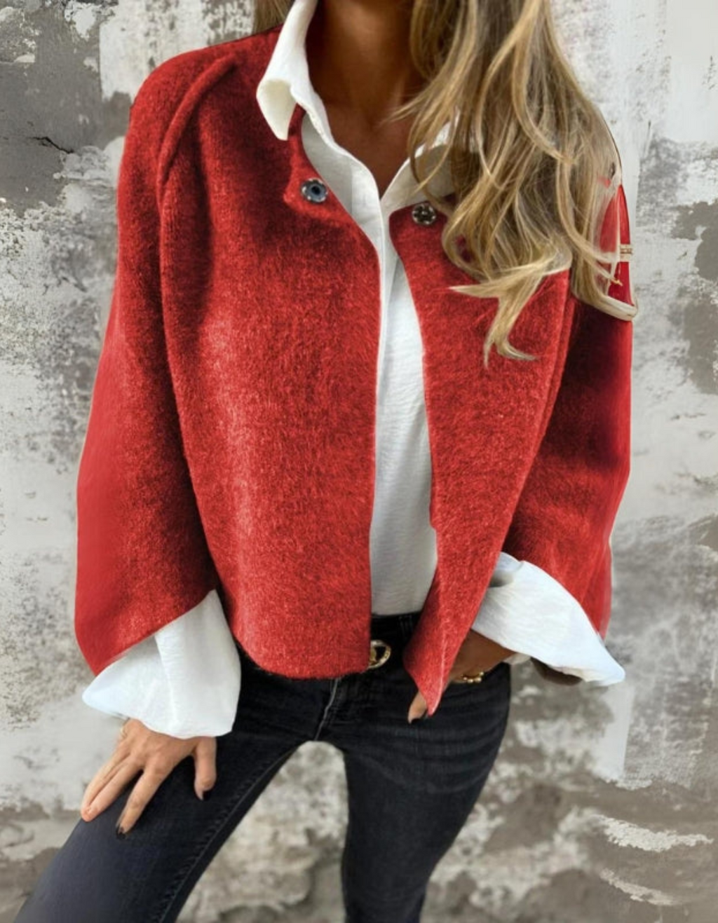 Mirella – Elegant silhouette – Cropped jacket
