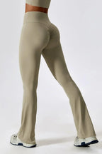 Nicolina – Vierkante halslijn – Top en uitlopende legging set