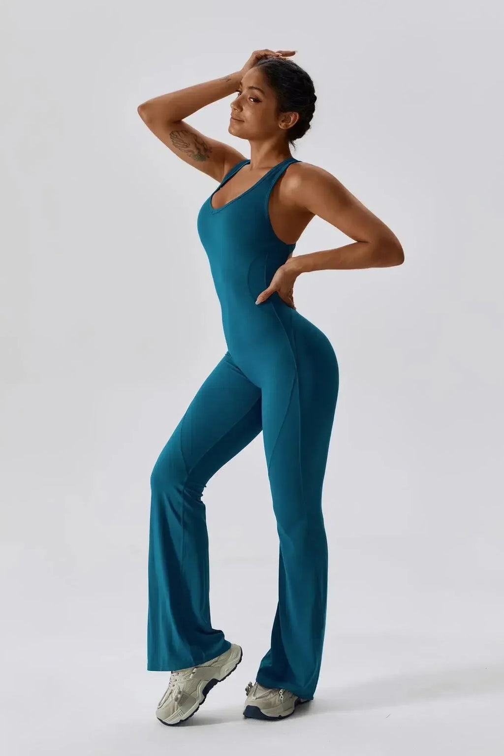 Noelia – Open rug – Aansluitend jumpsuit