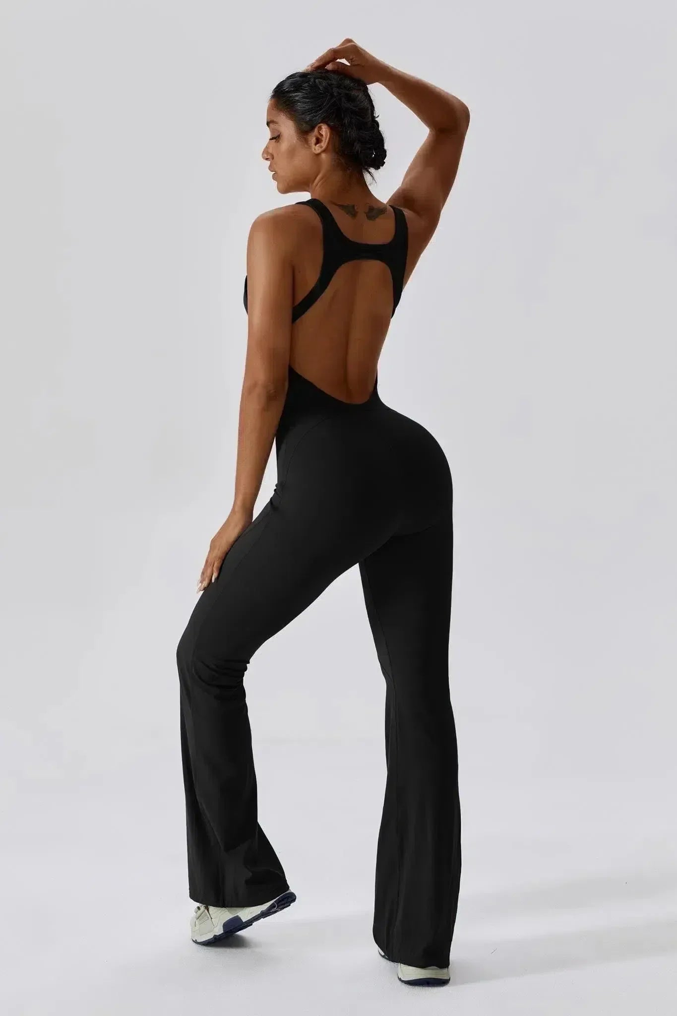 Noelia – Open rug – Aansluitend jumpsuit
