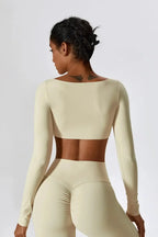 Oceane – Vierkante halslijn – Korte top en legging set