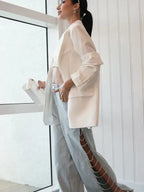 Olivetta – Cut-out design – Wide leg jeans
