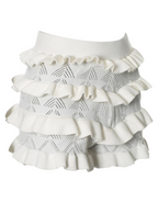 Raya – Ruffle knit – Mini shorts