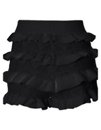 Raya – Ruffle knit – Mini shorts