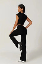 Regina – Korte top – Top en legging set