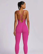 Solara – V-hals – Modern sportjumpsuit