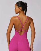 Solara – V-hals – Modern sportjumpsuit