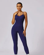 Solara – V-hals – Modern sportjumpsuit
