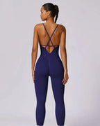 Solara – V-hals – Modern sportjumpsuit