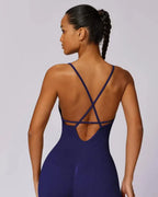 Solara – V-hals – Modern sportjumpsuit