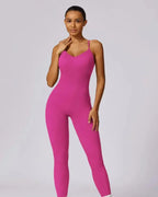 Solara – V-hals – Modern sportjumpsuit