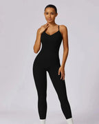 Solara – V-hals – Modern sportjumpsuit